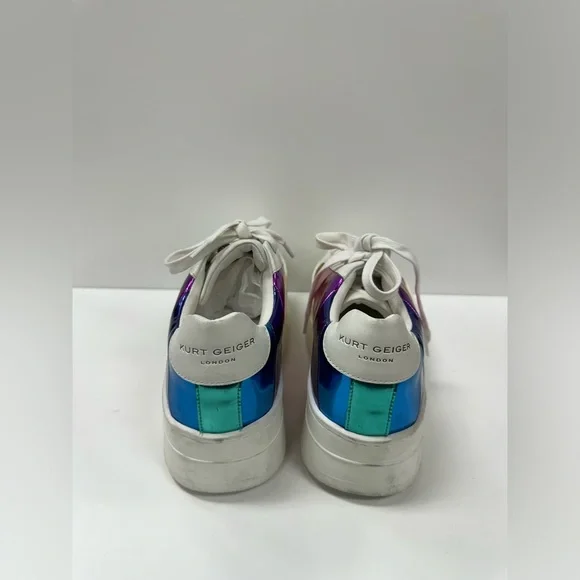 Kurt Geiger London Laney Pumped Low-Top Platform Sneakers (SEE DESCRIPTION) - Picture 4 of 13